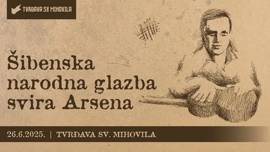 Šibenska narodna glazba svira Arsena